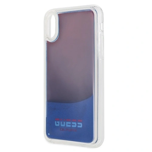 Kup Etui Guess GUHCPXGLCRE Apple iPhone X/XS roșu/red hard case California Glow in the dark - GUE314RED - {ean13} - Sklep Home Screen