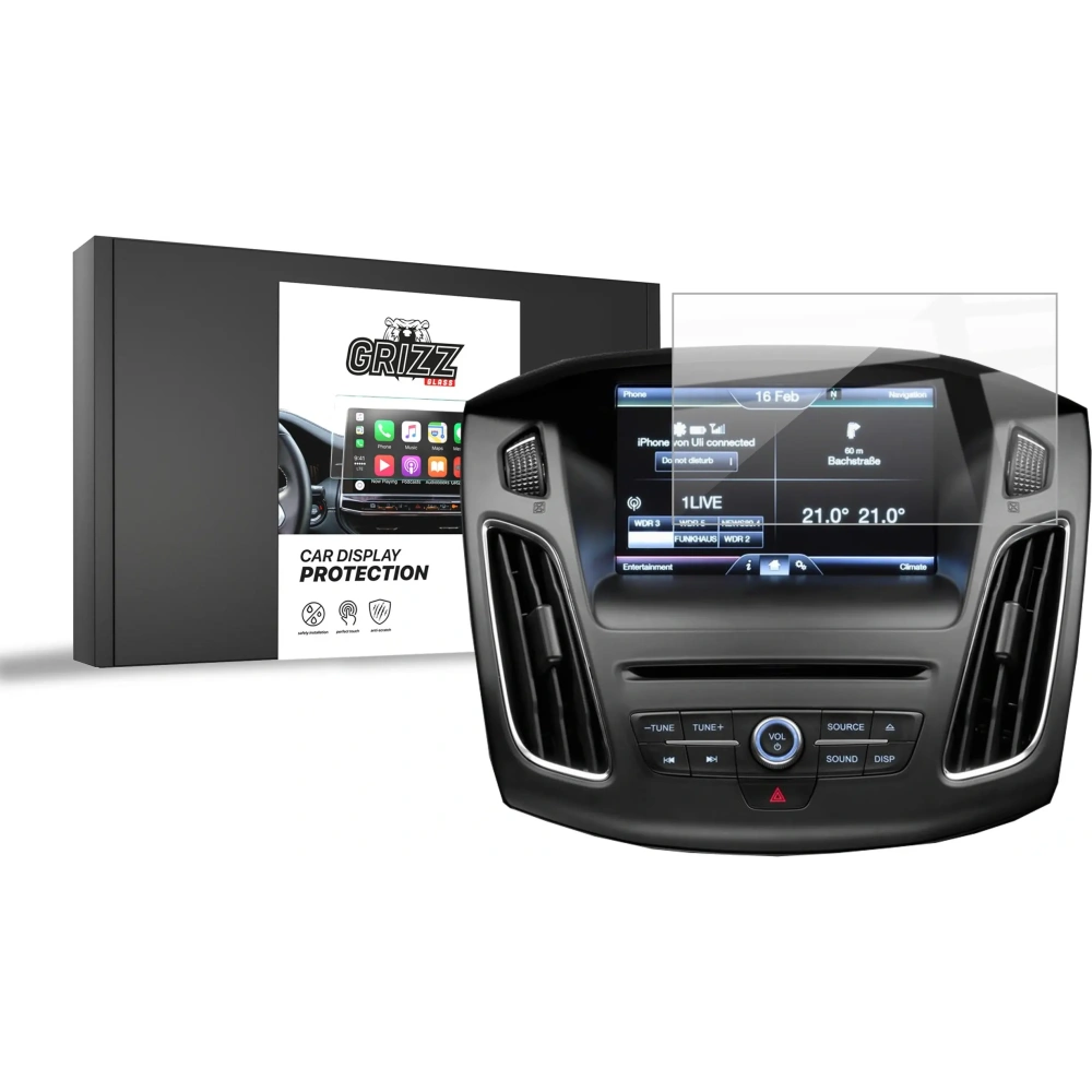 Folia ceramiczna GrizzGlass CarDisplay Protection do Ford Focus 3 Facelift 2014-2019