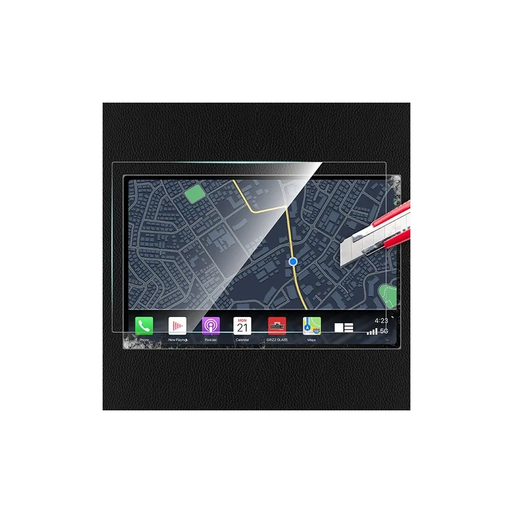 Folia ceramiczna GrizzGlass CarDisplay Protection do Toyota Land Cruiser 8 12,3" 2024-2025 [2w1]