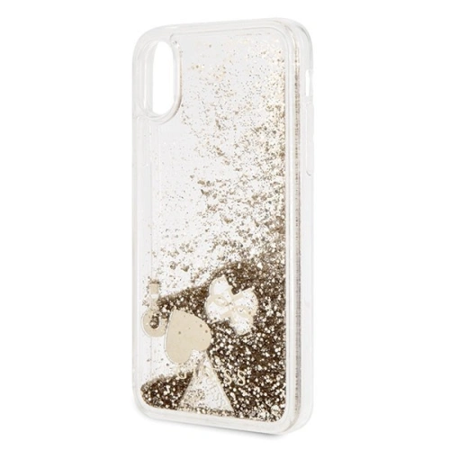 Kup Etui Guess GUHCPXGLHFLGO Apple iPhone X/XS zlaté/hard case Glitter Hearts - GUE315GLD - {ean13} - Sklep Home Screen