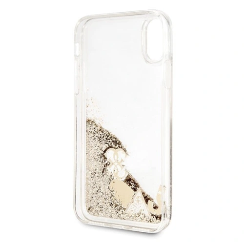 Kup Etui Guess GUHCPXGLHFLGO Apple iPhone X/XS zlaté/hard case Glitter Hearts - GUE315GLD - {ean13} - Sklep Home Screen
