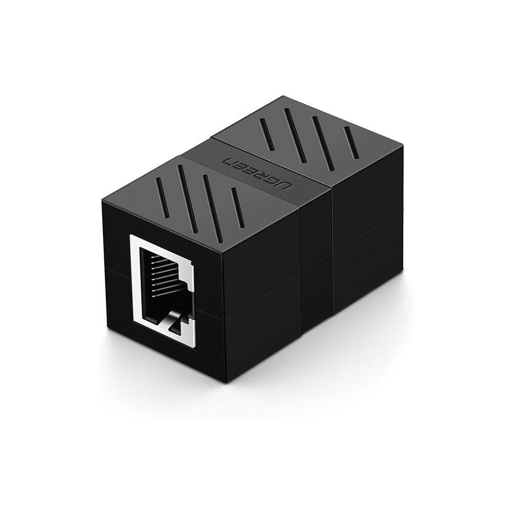 Złączka, przedłużka sieciowa RJ45 UGREEN Ethernet, 8P/8C, Cat.7, UTP (czarna)