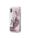 Kup Karl Lagerfeld KLHCPXTRKSIGPI iPhone X /Xs růžový/pink hard case Signature Liquid Glitter Stars - KLD226PNK - {ean13} - Sklep Home Screen