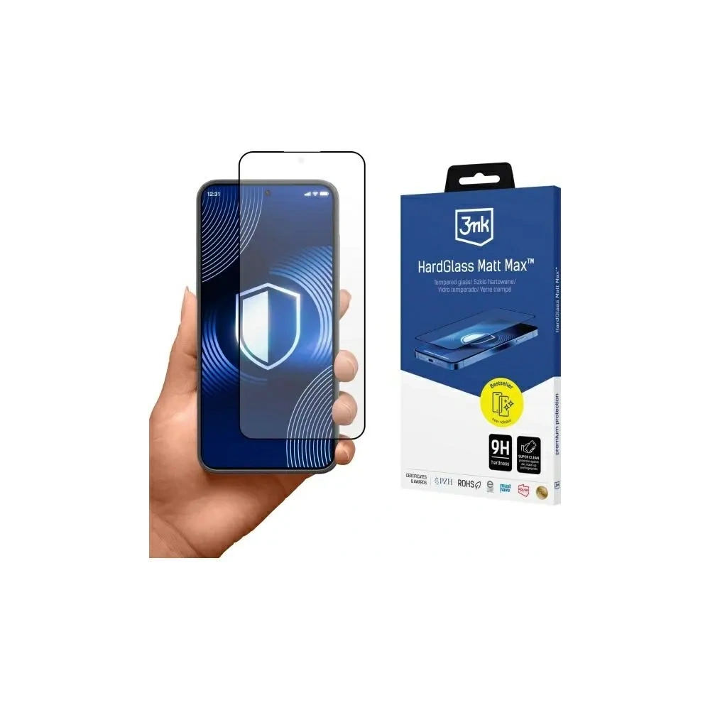 Szkło hartowane 3MK HardGlass Matt Max Samsung Galaxy S24+ Plus