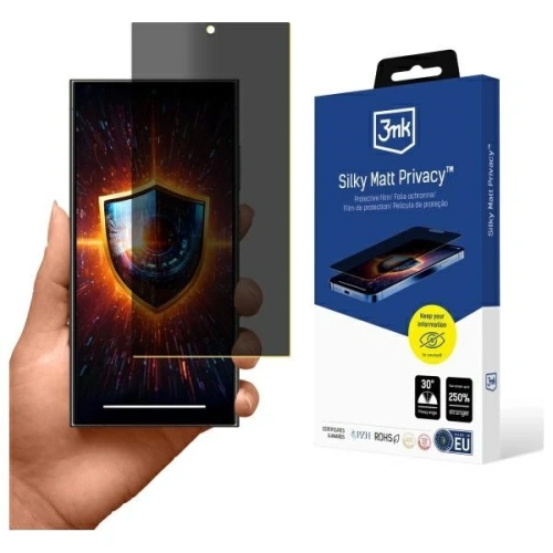 Kup Fólie privatizující 3MK Silky Matt Privacy Samsung Galaxy S24 Ultra - 3MK15696 - {ean13} - Sklep Home Screen
