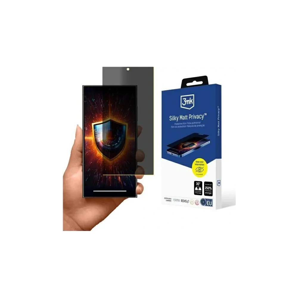 Folia prywatyzująca 3MK Silky Matt Privacy Samsung Galaxy S24 Ultra