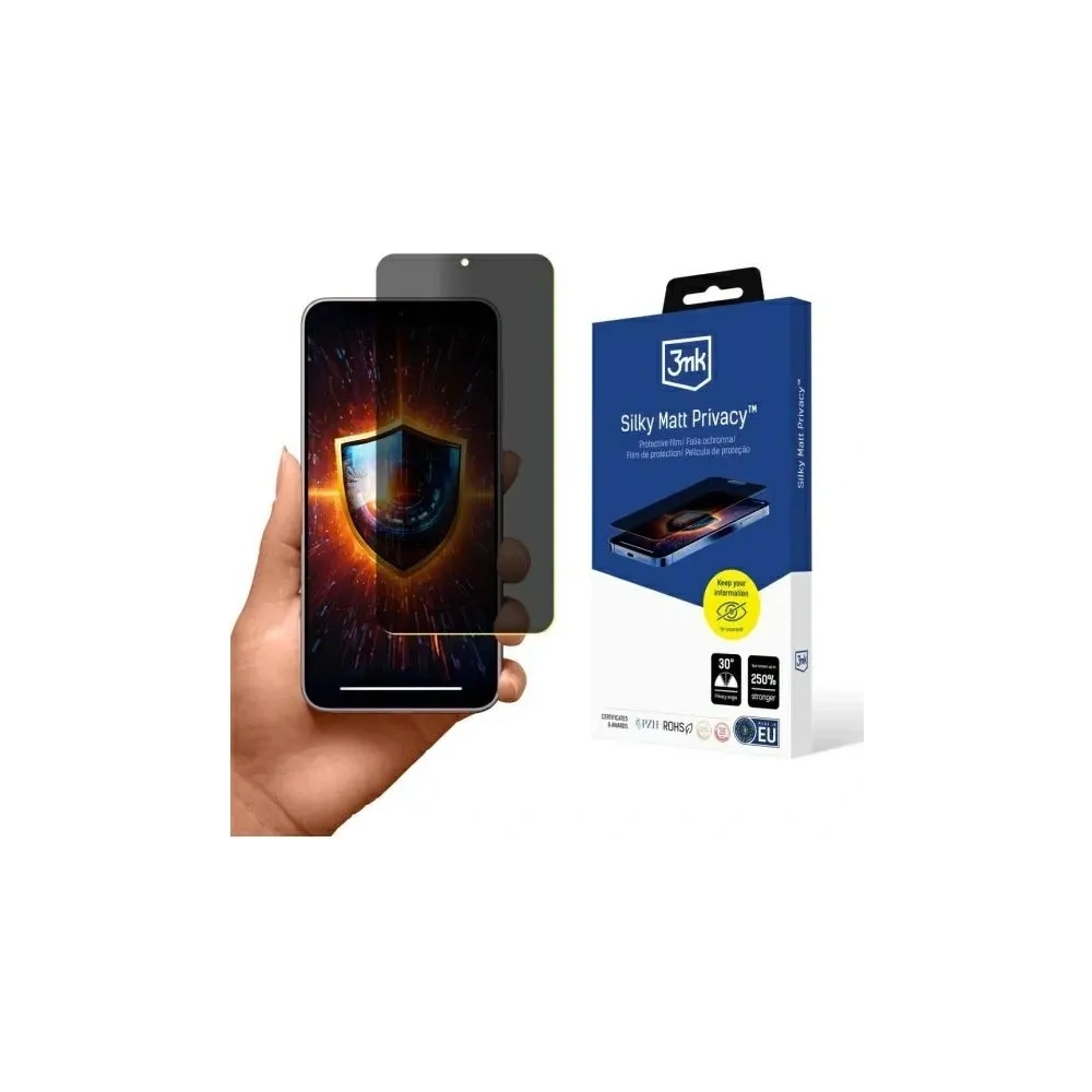 Folia prywatyzująca 3MK Silky Matt Privacy Samsung Galaxy S24+ Plus