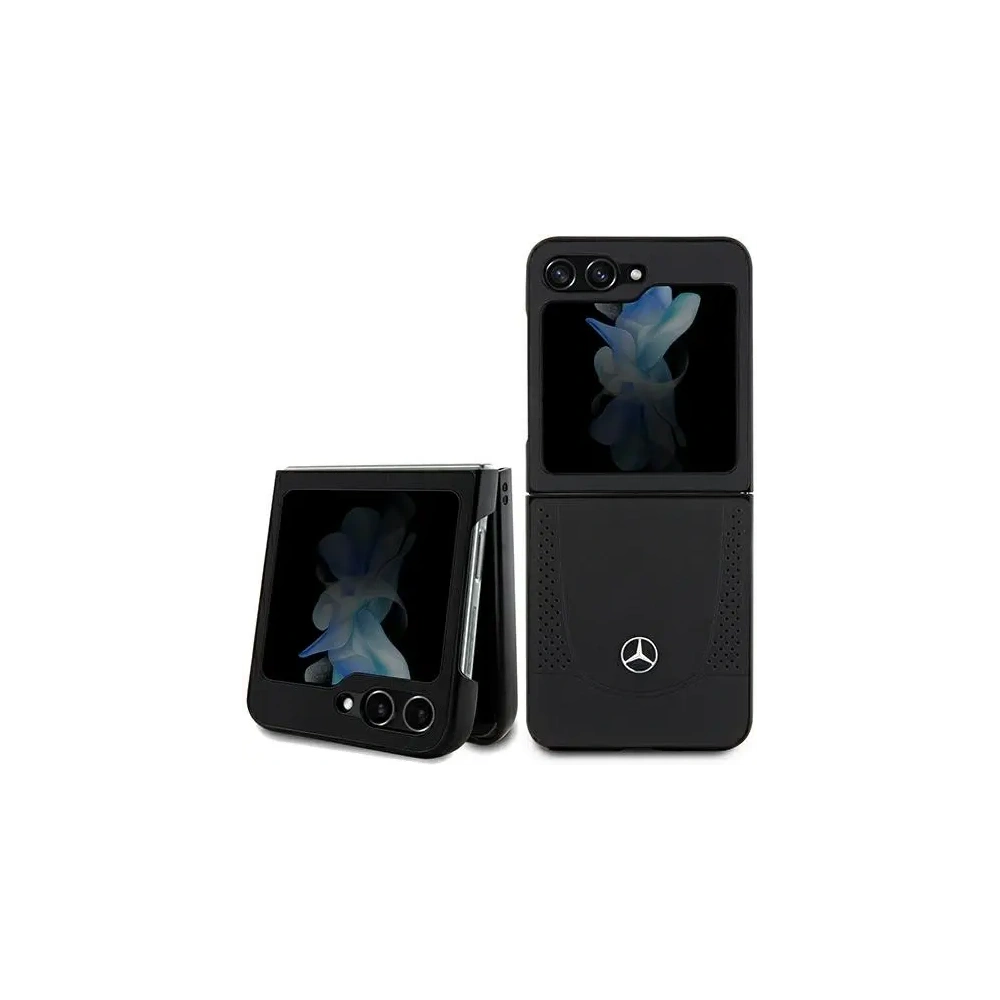 Etui Mercedes MEHCZF5ARMBK Samsung Galaxy Z Flip5 hardcase Leather Urban czarny/black