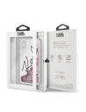 Kup Karl Lagerfeld KLHCPXTRKSIGPI iPhone X /Xs różowy/pink hard case Signature Liquid Glitter Stars - KLD226PNK - {ean13} - Sklep Home Screen