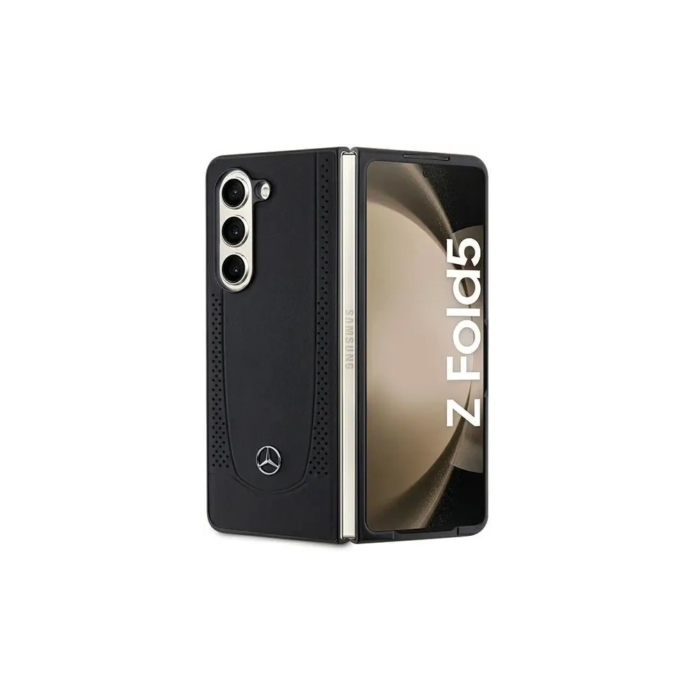 Etui Mercedes MEHCZFD5ARMBK Samsung Galaxy Z Fold5 hardcase Leather Urban czarny/black