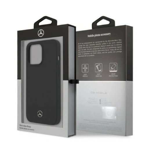 Kup Mercedes MEHMP13LSILBK Apple iPhone 13 / 13 Pro Hartschale Silikon Magsafe schwarz - MRS204 - {ean13} - Sklep Home Screen