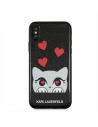 Kup Karl Lagerfeld KLHCPXVDCBK tvrdý obal pro iPhone X černý Valentine - KLD227BLK - {ean13} - Sklep Home Screen