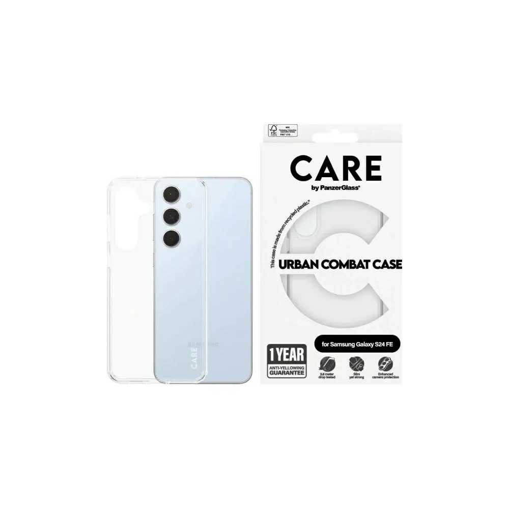 Etui CARE by PanzerGlass Urban Combat Case Samsung Galaxy S24 FE MagSafe