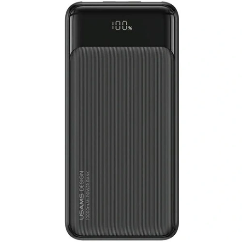 Kup Powerbank USAMS XY Series 10000mAh 10W MicroUSB, 2xUSB-A, USB-C czarny/black - USA1193 - {ean13} - Sklep Home Screen