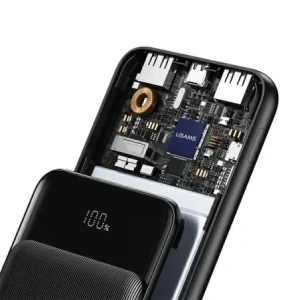 Kup Powerbank USAMS XY Series 10000mAh 10W MicroUSB, 2xUSB-A, USB-C czarny/black - USA1193 - {ean13} - Sklep Home Screen