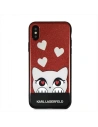 Kup Karl Lagerfeld KLHCPXVDCRE iPhone X kemény tok piros Valentin - KLD228RED - {ean13} - Sklep Home Screen
