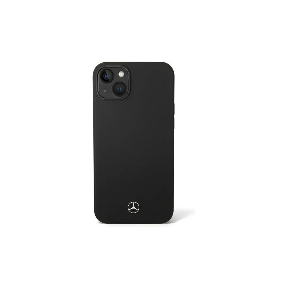 Etui Mercedes MEHMP14MSILBK Apple iPhone 14 Plus / 15 Plus hardcase Silicone Line Magsafe czarny/black