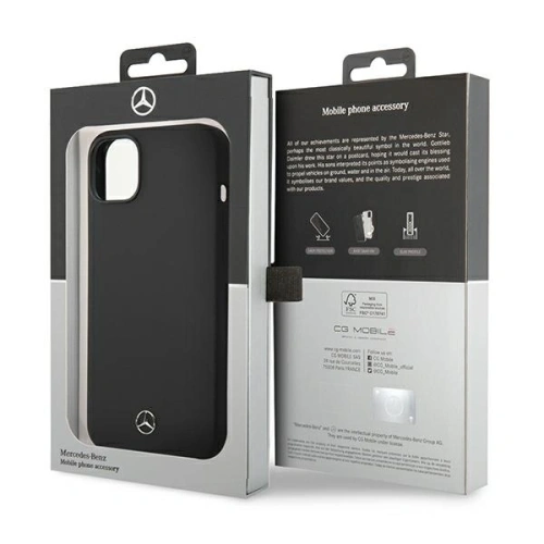 Kup Mercedes MEHMP14MSILBK Apple iPhone 14 Plus / 15 Plus hardcase Silicon Line Magsafe negru - MRS210 - {ean13} - Sklep Home Screen