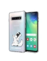 Karl Lagerfeld KLHCS10CFNRC S10 G973 carcasă dură transparentă Choupette Fun
