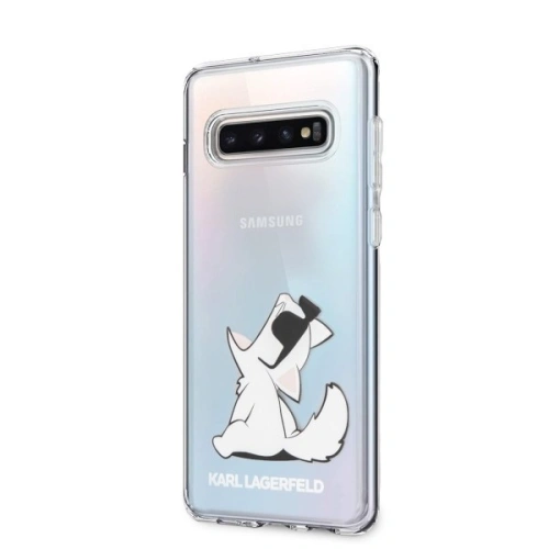 Buy Karl Lagerfeld KLHCS10CFNRC S10 G973 hardcase transparent Choupette Fun - KLD229CL - {ean13} - Home Screen Store Europe