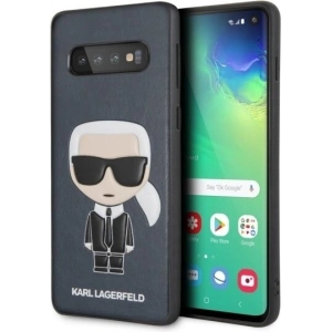 Kup Karl Lagerfeld KLHCS10IKPUBL S10 G973 hardcase granatowy/navy Iconic Karl Embossed - KLD230NAV - {ean13} - Sklep Home Screen