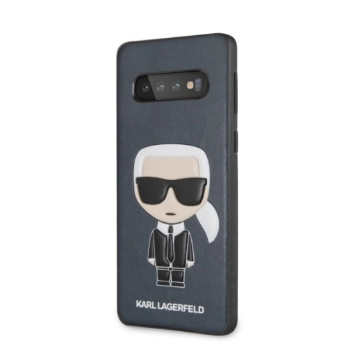 Buy Karl Lagerfeld KLHCS10IKPUBL S10 G973 hardcase navy Iconic Karl Embossed - KLD230NAV - {ean13} - Home Screen Store Europe