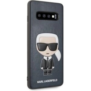 Kup Karl Lagerfeld KLHCS10IKPUBL S10 G973 hardcase granatowy/navy Iconic Karl Embossed - KLD230NAV - {ean13} - Sklep Home Screen