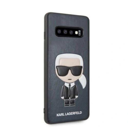 Buy Karl Lagerfeld KLHCS10IKPUBL S10 G973 hardcase navy Iconic Karl Embossed - KLD230NAV - {ean13} - Home Screen Store Europe