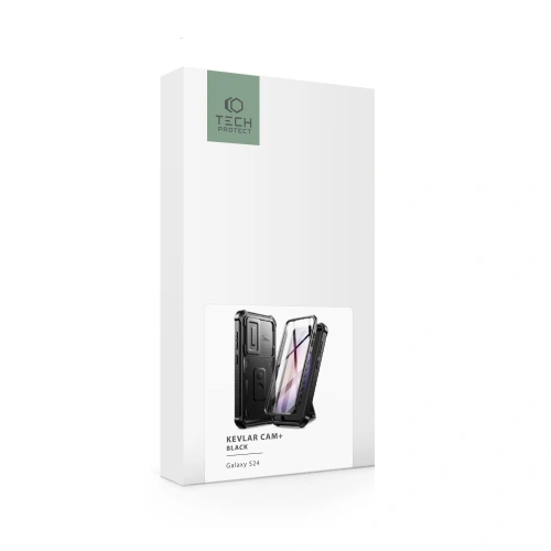 Kup [OUTLET] Pouzdro Tech-Protect Kevlar Cam+ Samsung Galaxy S24 Černé - OT-758 - {ean13} - Sklep Home Screen