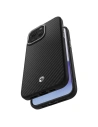 Kup [OUTLET] Etui Spigen Enzo Aramid Mag MagSafe Apple iPhone 15 Pro Max Matte Black - OT-762 - {ean13} - Sklep Home Screen