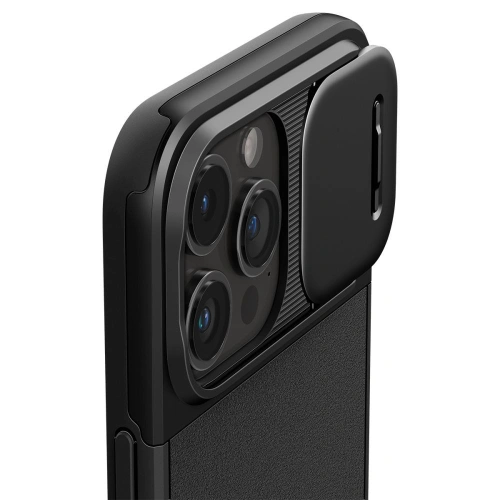 Kup [OUTLET] Etui Spigen Optik Armor Mag MagSafe Apple iPhone 15 Pro Black - OT-763 - {ean13} - Sklep Home Screen