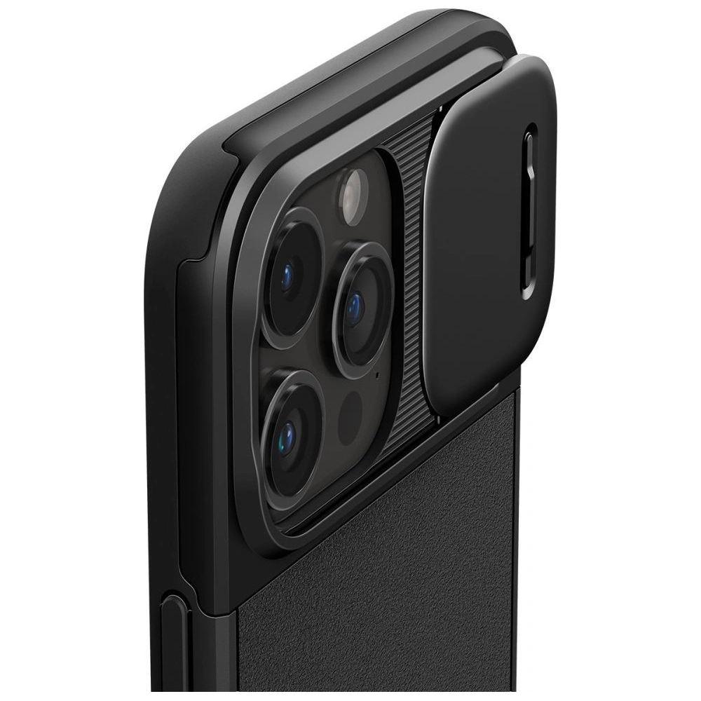 [OUTLET] Etui Spigen Optik Armor Mag MagSafe Apple iPhone 15 Pro Black