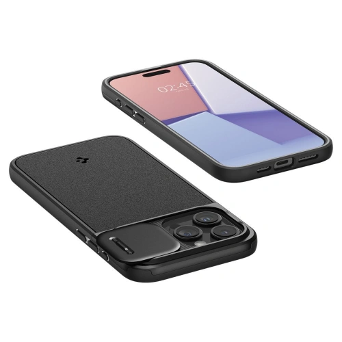 Kup [OUTLET] Etui Spigen Optik Armor Mag MagSafe Apple iPhone 15 Pro Black - OT-763 - {ean13} - Sklep Home Screen