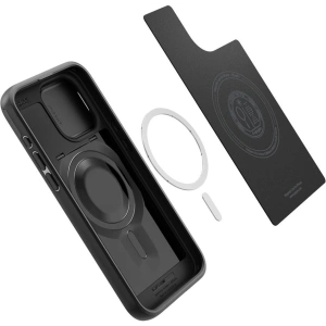 Kup [OUTLET] Etui Spigen Optik Armor Mag MagSafe Apple iPhone 15 Pro Black - OT-763 - {ean13} - Sklep Home Screen