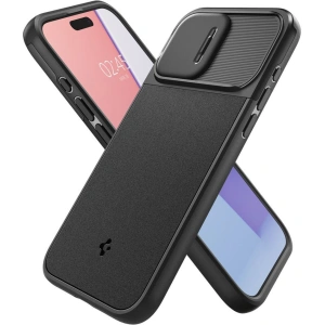 Kup [OUTLET] Etui Spigen Optik Armor Mag MagSafe Apple iPhone 15 Pro Black - OT-763 - {ean13} - Sklep Home Screen