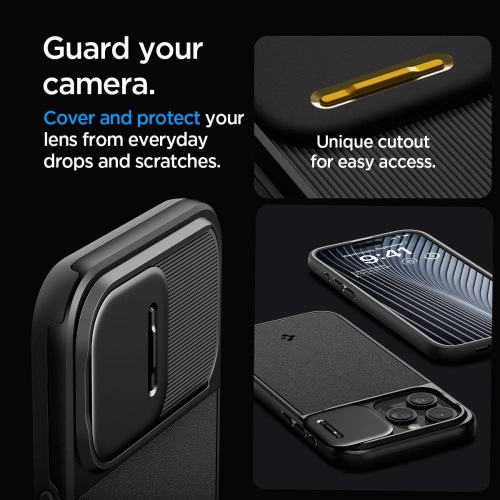 Kup [OUTLET] Etui Spigen Optik Armor Mag MagSafe Apple iPhone 15 Pro Black - OT-763 - {ean13} - Sklep Home Screen