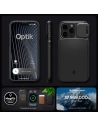 Kup [OUTLET] Etui Spigen Optik Armor Mag MagSafe Apple iPhone 15 Pro Black - OT-763 - {ean13} - Sklep Home Screen