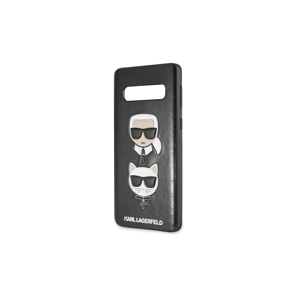 Karl Lagerfeld KLHCS10KICKCSBK S10 G973 hardcase czarny/black Karl & Choupette