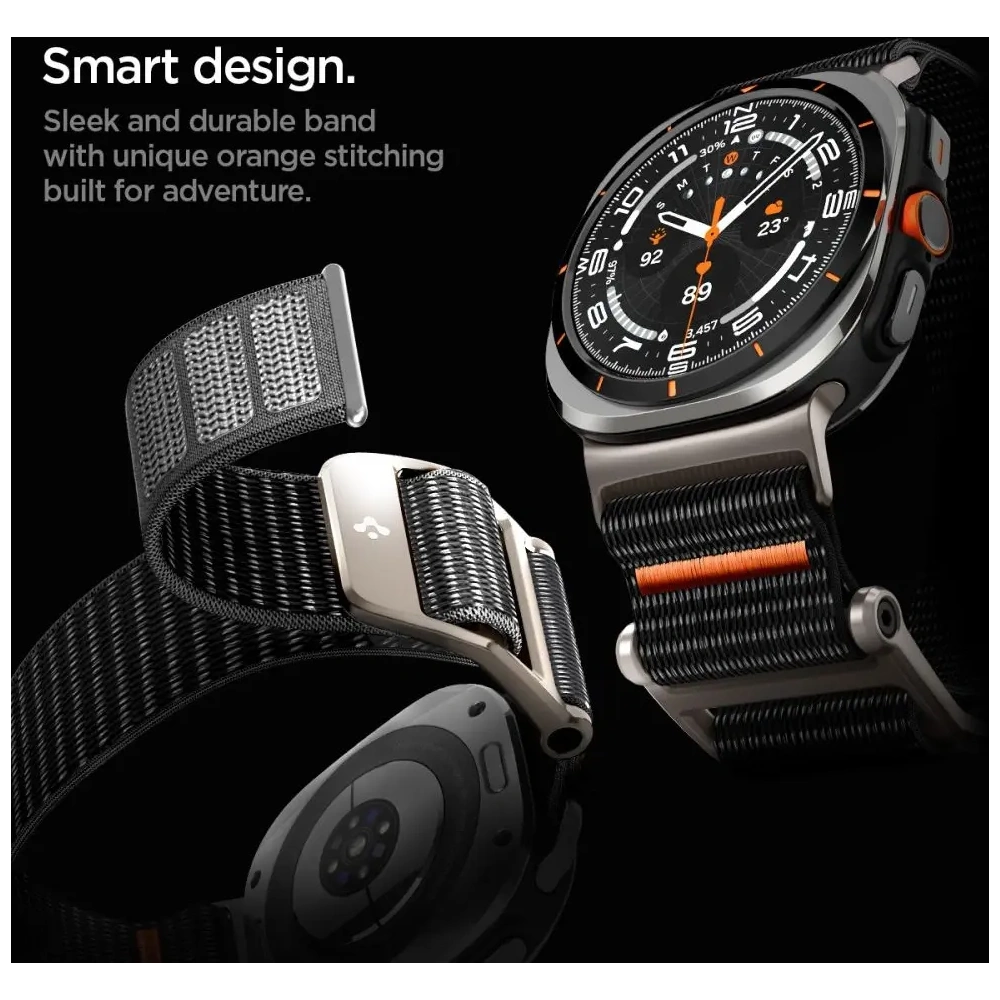 Pasek Spigen Durapro Flex Samsung Galaxy Watch Ultra 47mm Black