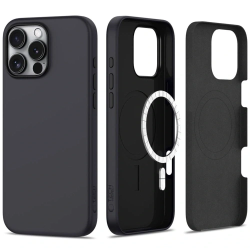 Buy Tech-Protect Silicone MagSafe Apple iPhone 16 Pro Max Matte Black - THP3434 - {ean13} - Home Screen Store Europe