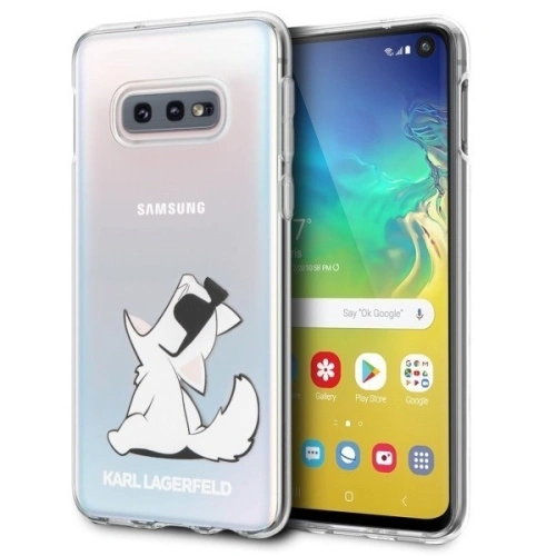 Kup Karl Lagerfeld KLHCS10LCFNRC S10e G970 Hartschalenkoffer transparent Choupette Fun - KLD232CL - {ean13} - Sklep Home Screen