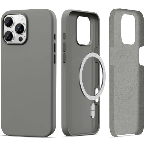 Kup Etui Tech-Protect Silicone MagSafe Apple iPhone 16 Pro Max Matte Clay - THP3435 - {ean13} - Sklep Home Screen
