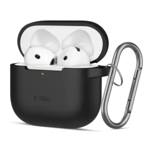 Kup Tech-Protect Cârlig din silicon Apple Airpods 4 Negru - THP3439 - {ean13} - Sklep Home Screen