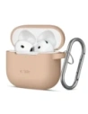 Etui Tech-Protect Silicone Hook Apple Airpods 4 Caffe Latte