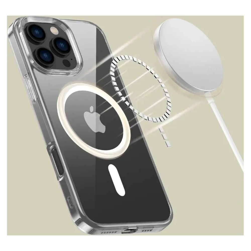 Etui Tech-Protect Flexair Hybrid MagSafe Samsung Galaxy S24 FE Clear