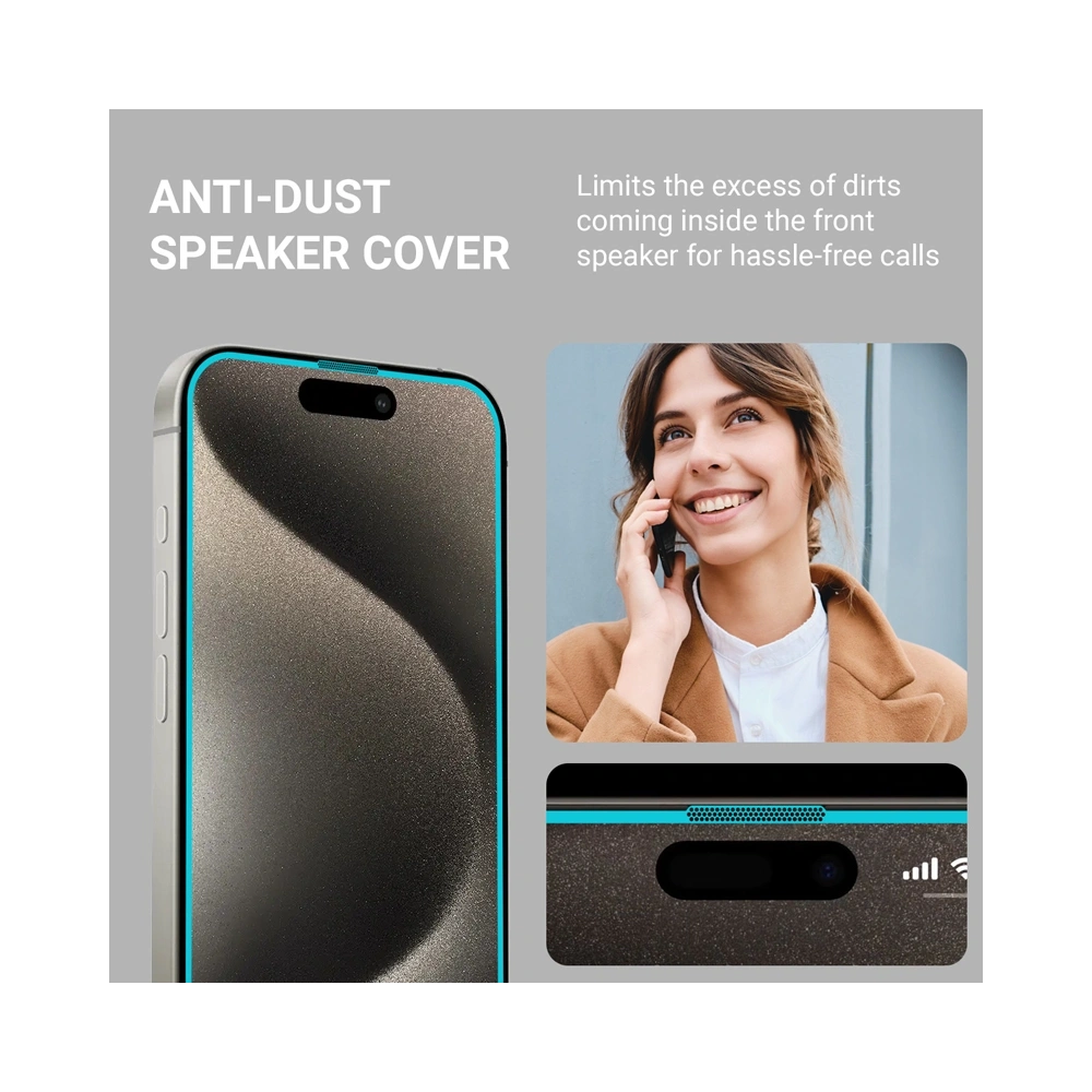 Szkło hartowane Crong EasyShield Apple iPhone 16 Pro [2 PACK]