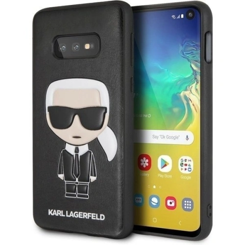 Kup Karl Lagerfeld KLHCS10LIKPUBK S10e G970 hardcase černý/black Iconic Karl Embossed - KLD233BLK - {ean13} - Sklep Home Screen