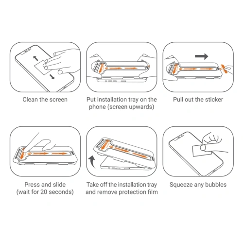 Kup Szkło hartowane Crong EasyShield Apple iPhone 16 Pro Max [2 PACK] - CRG811 - {ean13} - Sklep Home Screen