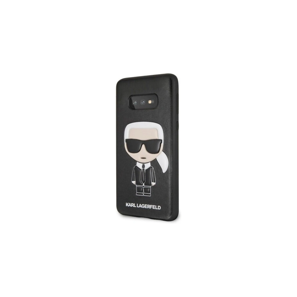 Karl Lagerfeld KLHCS10LIKPUBK S10e G970 hardcase czarny/black Iconic Karl Embossed
