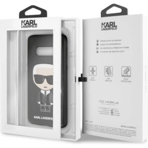 Buy Karl Lagerfeld KLHCS10LIKPUBK S10e G970 hardcase black Iconic Karl Embossed - KLD233BLK - {ean13} - Home Screen Store Europe